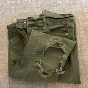 Free people distressed jeans